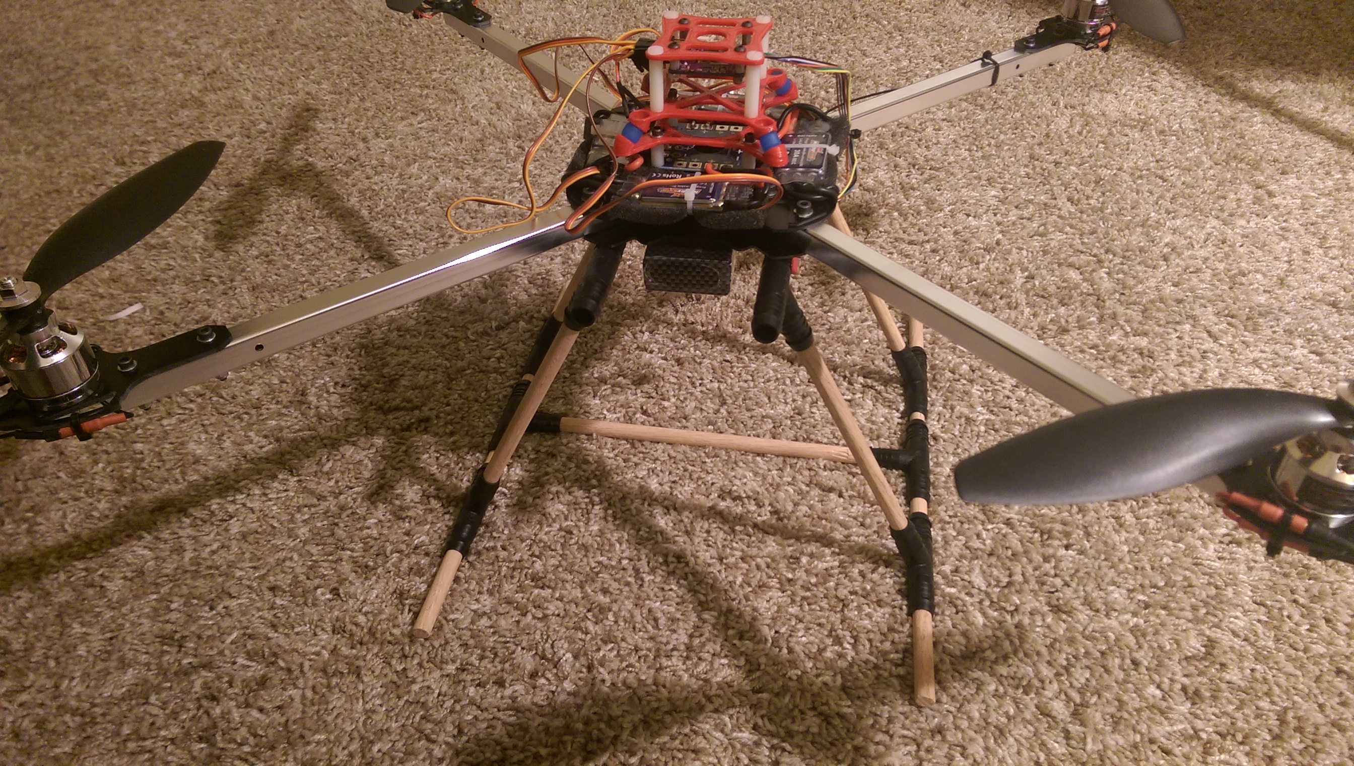 DIY X525 Quadcopter Landing Gear