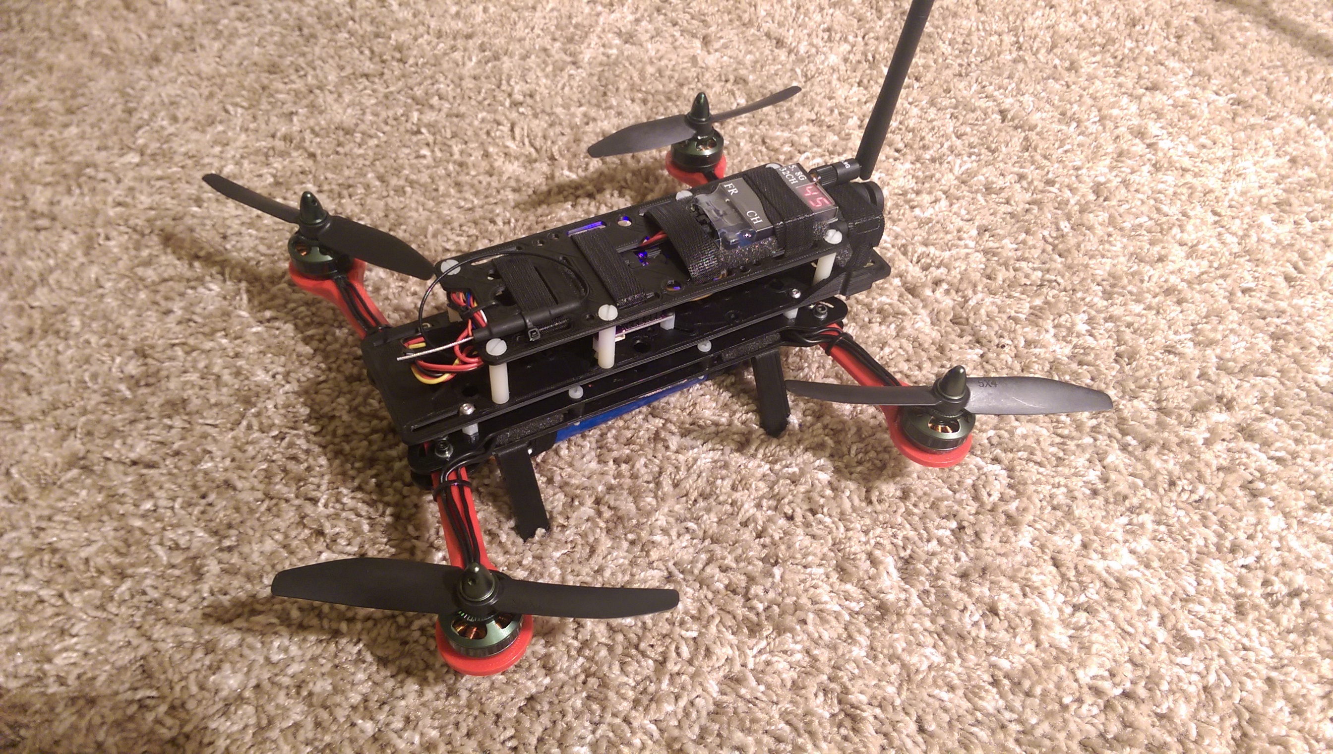 Hovership MHQ2 3D Printed FPV Quadcopter Build
